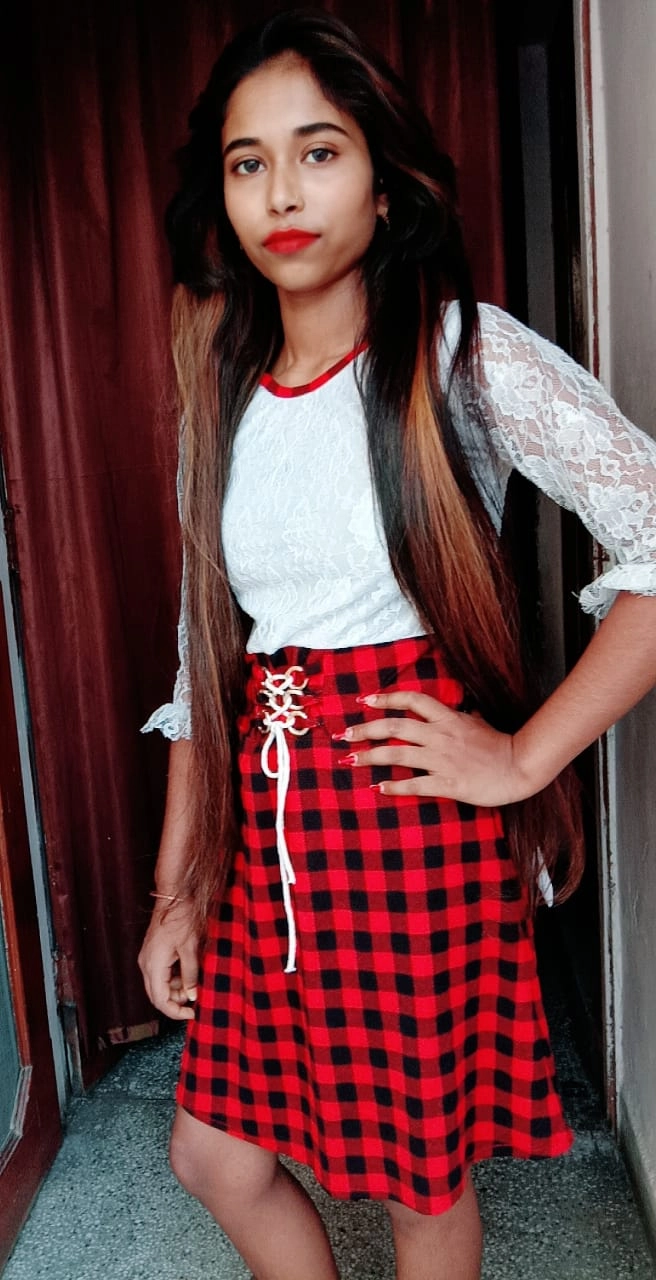 Charming desi college call girl in Bhubaneswar for video or face to face fun photo 1